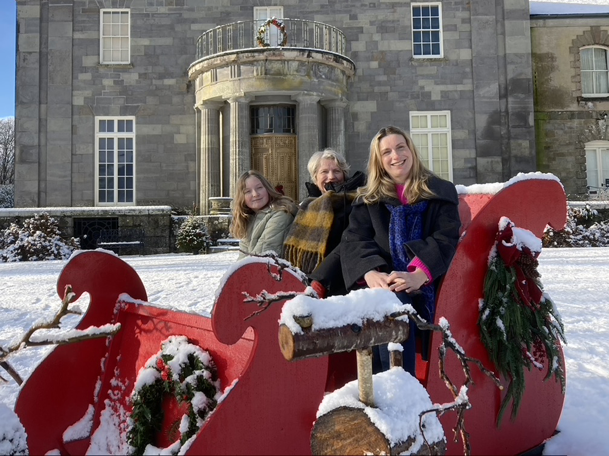 Christmas Arlington Court