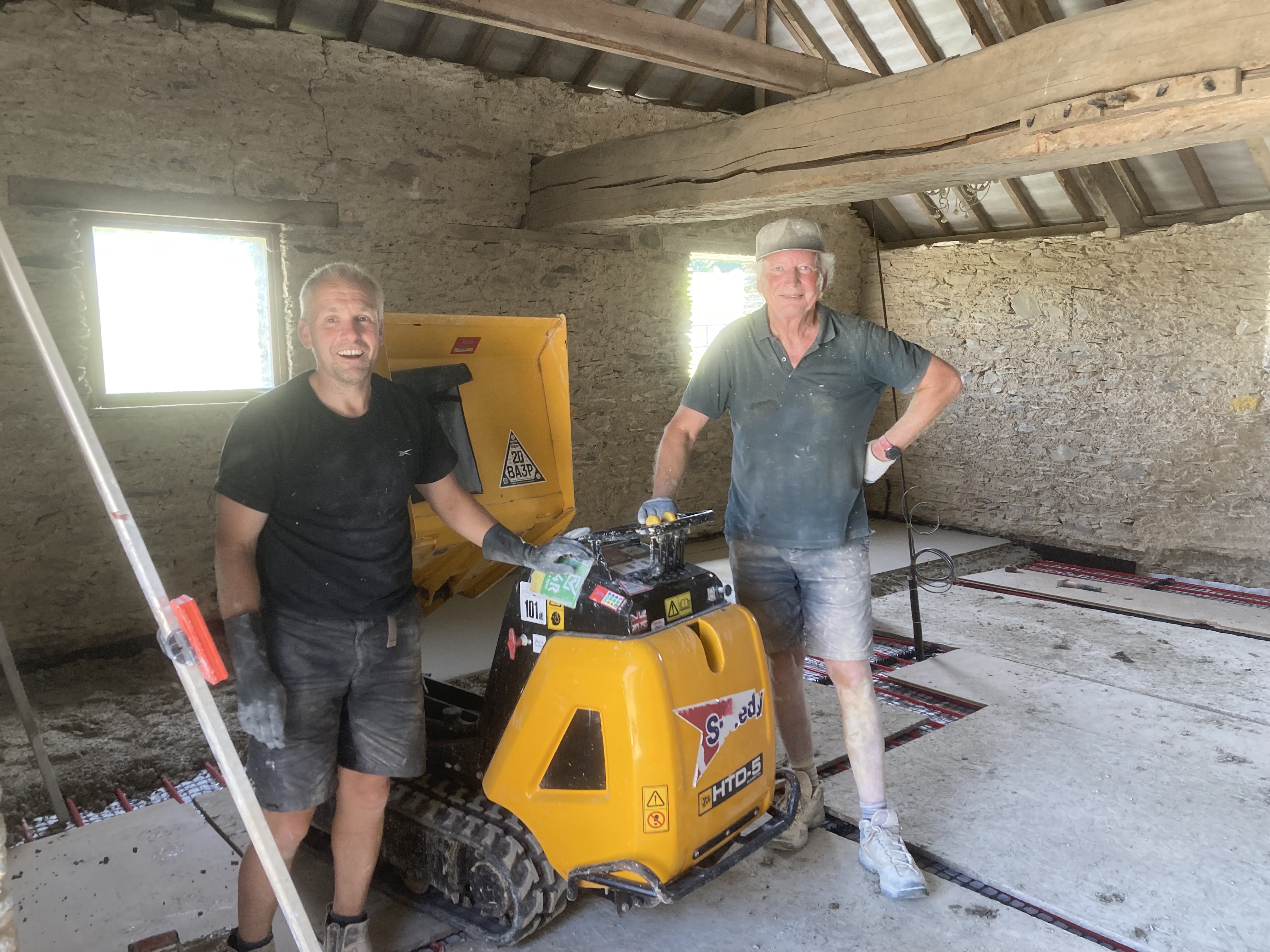 Converting Brinscombe Farm barn into a dwelling